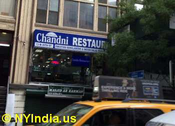 restaurant chandni nyc pakistani indian ave