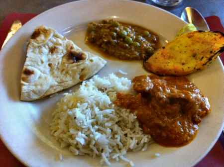 jackson diner kheema mutter, chicken makhani © NYIndia.us